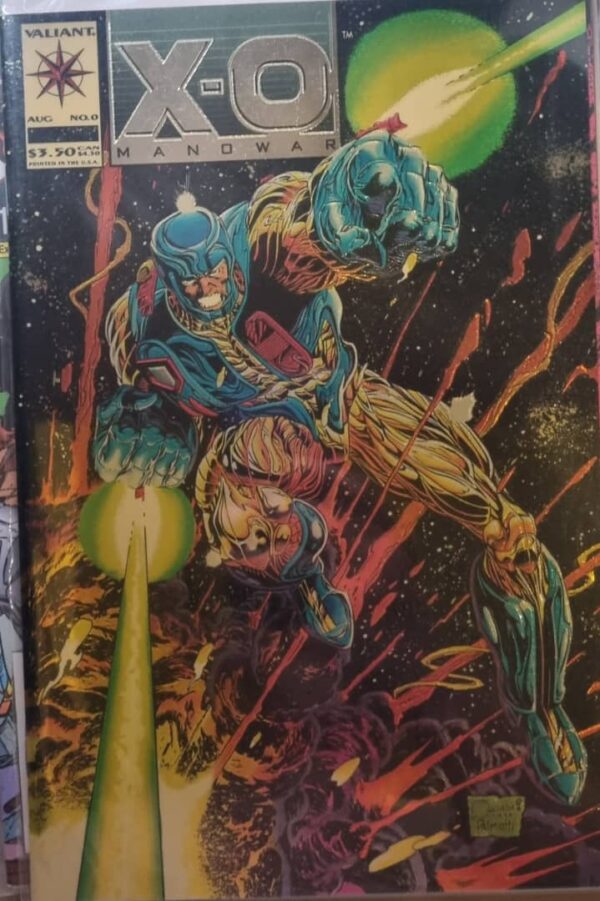 X-O Manowar earliest issues. An amazing addition to Valiant Comic fans.