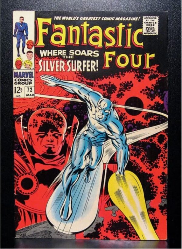 Marvel: Fantastic Four #72 (1968), iconic Silver Surfer cover - RARE