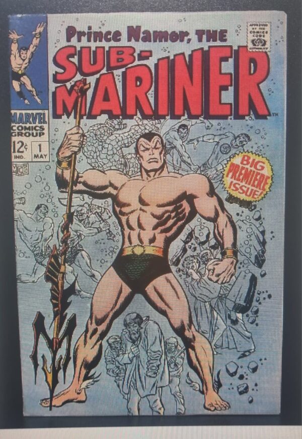 COMICS:Marvel: Sub-Mariner #1 (1968), Ist SA solo series in title/Premiere Issue